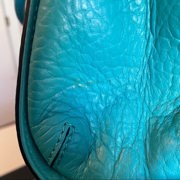 ❌SOLD❌ Kate Spade Perri Lane Satchel Turquoise - Picture 13 of 14